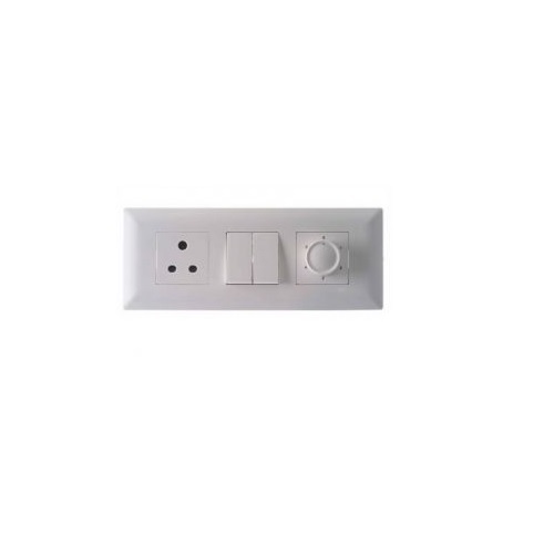 Schneider 5A 1 Gang 3 Round Pin Switched Socket with Neon and Shutter E8415/5N>SZ-OS